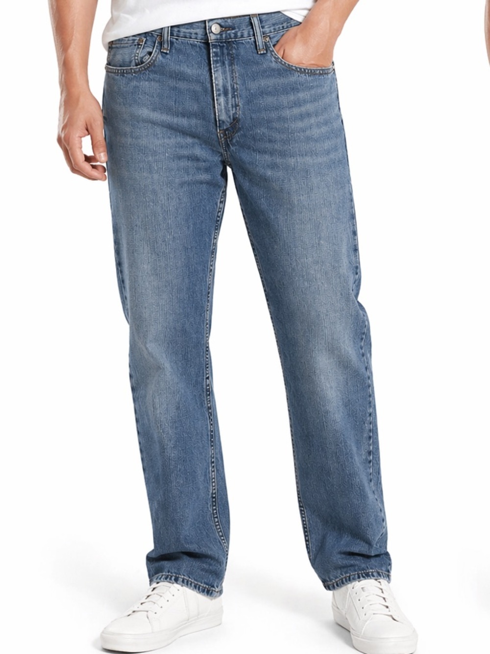 Levi’s 514 Straight Jeans Mens 36x32 Blue Medium Wash Classic Denim